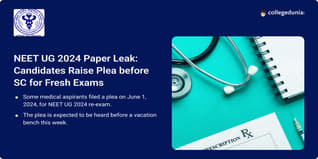 NEET UG 2024 Paper Leak: Candidates Raise Plea before SC for Fresh Exams